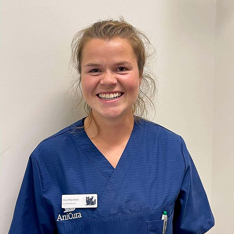 Jenny Slettli veterinær ved AniCura Follo Dyreklinikk