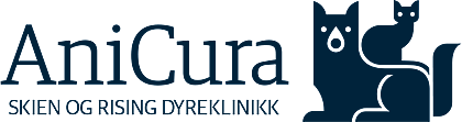 AniCura Skien og Rising Dyreklinikk-logo
